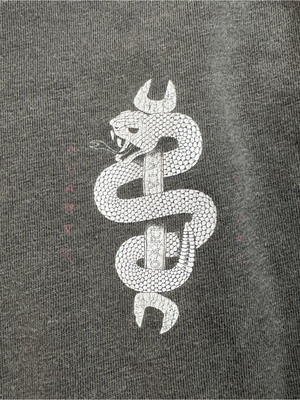 ROARK Mens Gray Long Sleeve Crew Neck Jamie Thomas Capsule Graphic Tee M - Picture 2 of 6